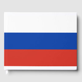 Russisch Vlag (Rusland) Gastboek Gastenboek
