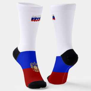 Russisch vlag-wapen sokken