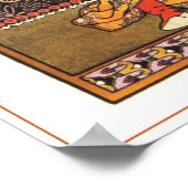 Russisch vuurstaartje van Bilibin 1903 Poster (Hoek)