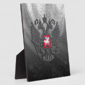 Russisch wapen fotoplaat (Zijkant)
