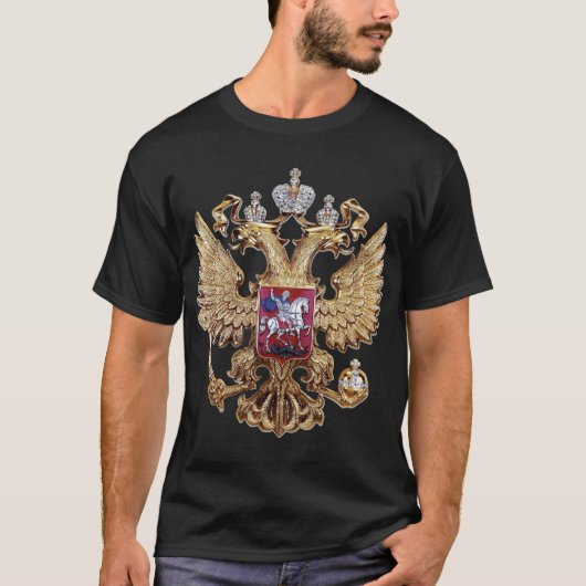 Russisch wapen t-shirt (Voorkant)