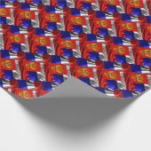 Russisch wapen voor het omhullen van handvuurwapen cadeaupapier (Hoek)