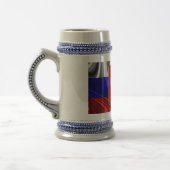 Russisch wapenschild bierpul (Links)