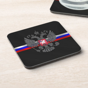 Russisch wapenschild drankjes onderzetter