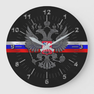Russisch wapenschild grote klok