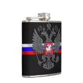 Russisch wapenschild heupfles (Rechts)