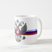 Russisch wapenschild koffiemok (Voorkant rechts)