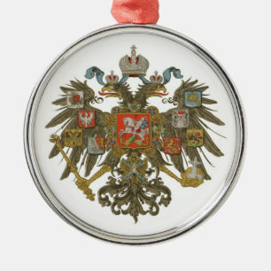 Russisch wapenschild metalen ornament