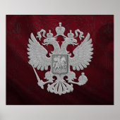 Russisch wapenschild poster (Voorkant)