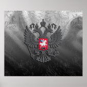 Russisch wapenschild poster (Voorkant)