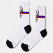 Russisch wapenschild sokken (Links)