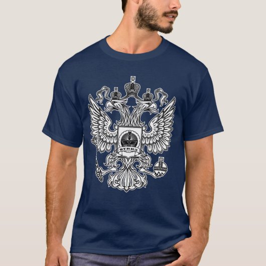 Russisch wapenschild t-shirt (Voorkant)