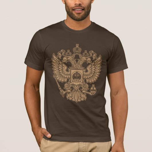 Russisch wapenschild t-shirt (Voorkant)