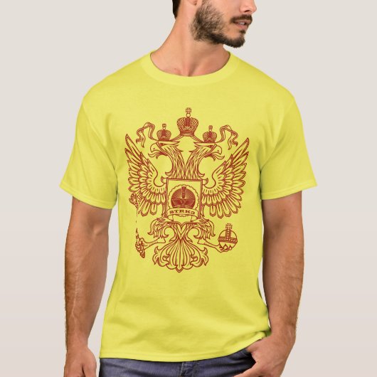 Russisch wapenschild t-shirt (Voorkant)