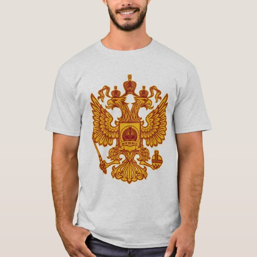Russisch wapenschild t-shirt (Voorkant)