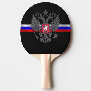 Russisch wapenschild tafeltennisbatje