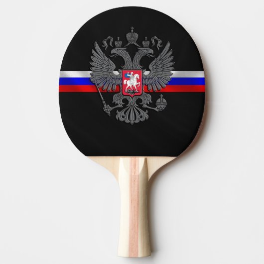 Russisch wapenschild tafeltennisbatje (Voorkant)