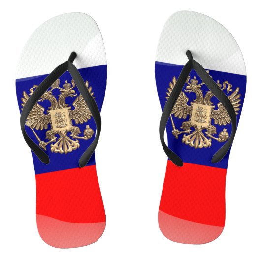 Russisch wapenschild teenslippers (Voetbed)