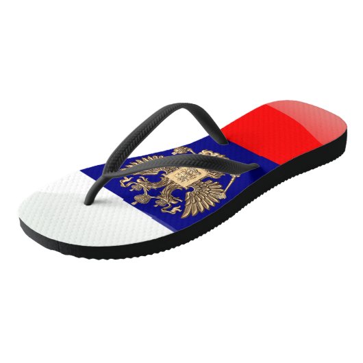 Russisch wapenschild teenslippers (Schuin)