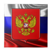 Russisch wapenschild tegeltje (Voorkant)