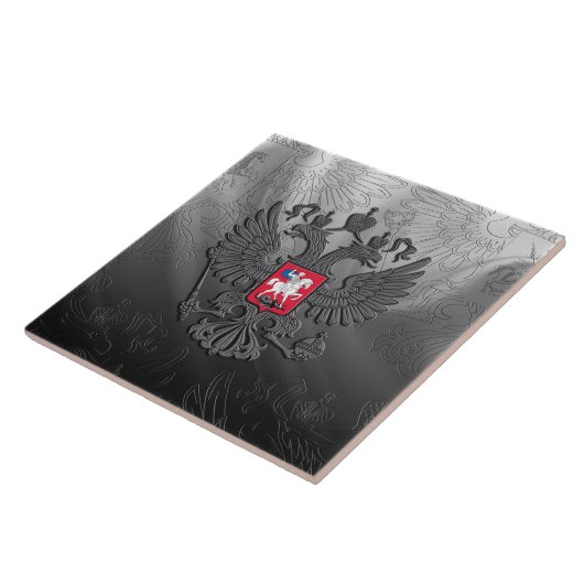 Russisch wapenschild tegeltje (Zijkant)