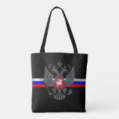 Russisch wapenschild tote bag (Achterkant)