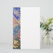 Russisch weefselpatroon briefpapier (Staand voorkant)