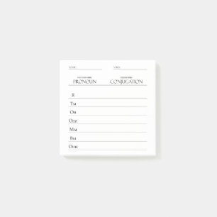 Russisch Werkwoorden Vervoeging Praktijk Post-it® Notes