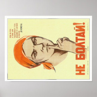 Russisch WWII-poster Poster