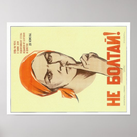 Russisch WWII-poster Poster (Voorkant)