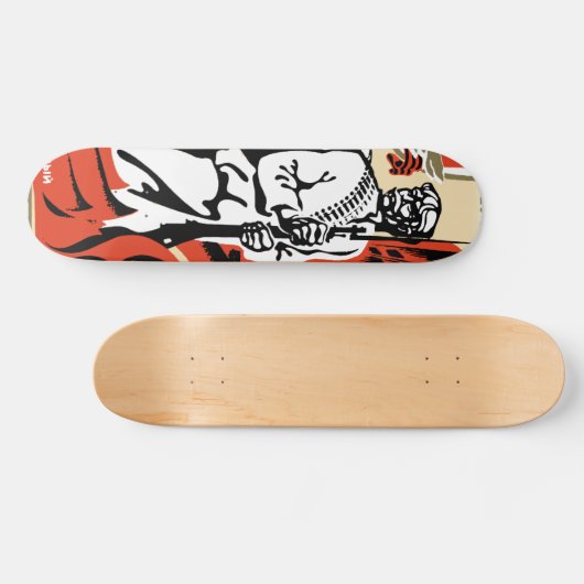 Russisch WWII Soldaat Skateboard (Horizontaal)