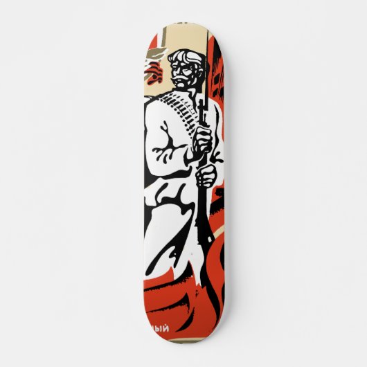 Russisch WWII Soldaat Skateboard (Voorkant)