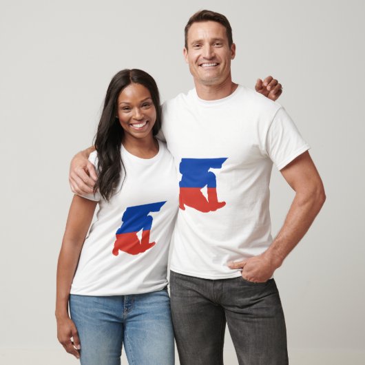 Russisch zegel t-shirt (Unisex)