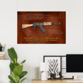 Russische AKM Poster (Thuiskantoor)