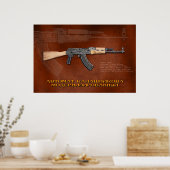 Russische AKM Poster (Keuken)