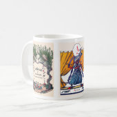 Russische alfabet Afbeelding Mokken, reeks I (nr.  Koffiemok (Voorkant links)