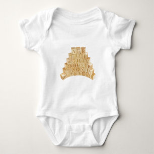 Russische alfabetbrieven, Cyrillische letters Romper