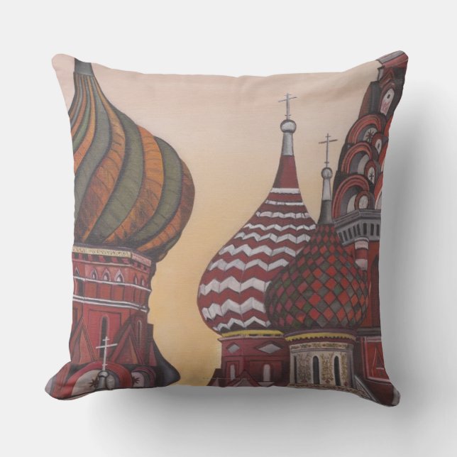 Russische architectuur kussen (Voorkant)