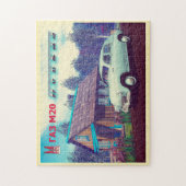 Russische auto en Dacha Legpuzzel (Verticaal)