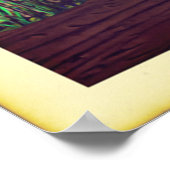 Russische auto en Dacha Poster (Hoek)