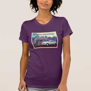 Russische auto en Dacha T-shirt