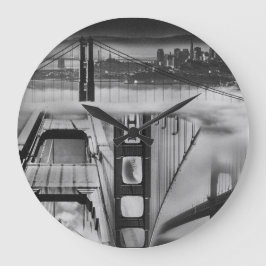 Russische avant Garde geïnspireerde Golden Gate Br Grote Klok