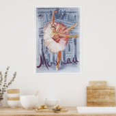 "Russische ballet" USSR Sovjet-Unie 1959 Poster (Keuken)