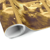  Russische blauwe kat Cadeaupapier (Rol Hoek)