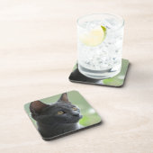 Russische blauwe kat drankjes onderzetter (Rechterzijde)