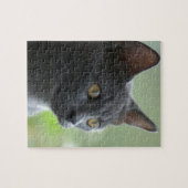 Russische blauwe kat legpuzzel (Horizontaal)