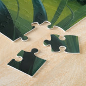 Russische Blauwe Kat Lente Bloemen Schilderen Legpuzzel (Zijkant)