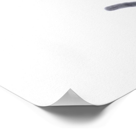 Russische blauwe kat poster (Hoek)