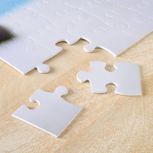 Russische blauwe katten. legpuzzel (Zijkant)