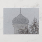Russische blizzard briefkaart (Voorkant)